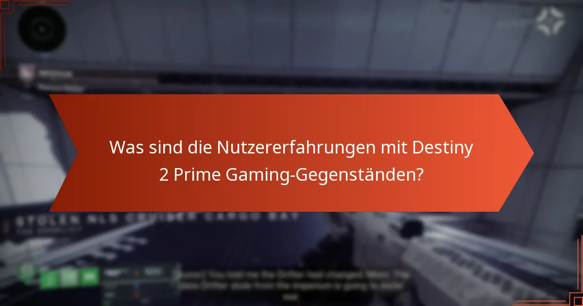 Wann sind Destiny 2 Prime Gaming-Gegenstände verfügbar?