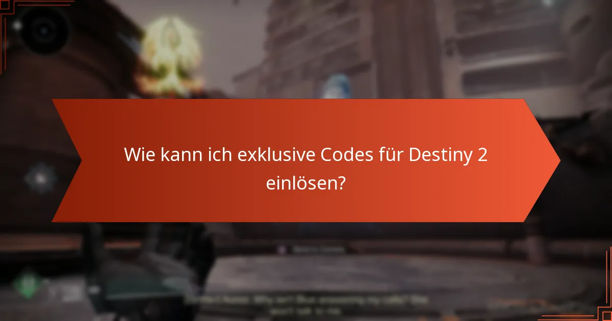 Wie vergleichen sich exklusive Codes für Destiny 2 mit anderen Aktionen?